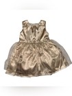 Carter   s Gold Metallic Holiday Party Dress Baby Girl 18m Nwt Christmas