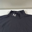 Men s Under Armour Cold Gear Long Sleeve Mock Neck Compression Shirt Sz M