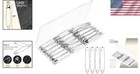Rust-resistant 3 3 Inch Large Safety Pins Set - 50 Durable Stainless Steel Pins