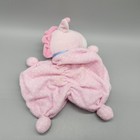 Garanimals Giraffe Pink Polka Dots Security Blanket Lovey Knotted Plush Baby Toy