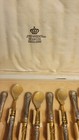 Rare Original Krischer 800 Silver 12 Piece Spoon Set