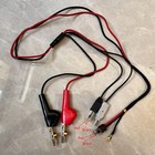 Communication Rj11 Plug Alligator Clip Cord Line Angled Bed Nails Piercing Clips