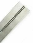 4  X 72  Piano Hinge No Holes Weldable Steel Finish Continuous Nonremovable Pin