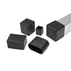 Round Square Rectangular Rubber End Caps Furniture Feet Chair Leg Protectors