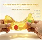 Viral Vaseline Jumbo Fruit Filled Banana Squishy Super Satisfying Squeeze Toy 