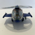Space Ship Tin Litho Plastic Wind-up Vintage Toy By Mtu In Korea No Box