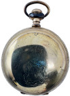 Antique 18 Size H s Shield   Sunburst Hunter Pocket Watch Case Gold Filled