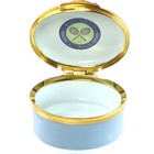 Rare Ltd Ed Crummles Enamel Box Court One The Championships Wimbledon Series