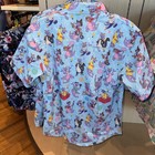 2026 Disney Parks Rsvlts Kunuflex Figment Blue Button Up Shirt Adult Sizes Nwt 
