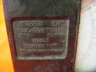 James C Biddle Megger Insulation Tester Military Type