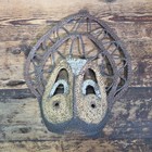 Papua New Guinea Yam Mask Abelam Baba Woven Fiber Vintage Tribal Art Sepik 14 