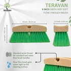 Very Soft Flow Through Brush For Washing Vehicles And Boats  8 Inch 