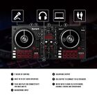 Dj Controller Bundle - 2 Deck Dj Set With Dj Mixer  Audio Interface  Capaciti   