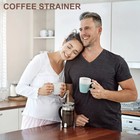 Portable French Coffee And Tea Final Press Maker Coffee Reusable Full Bodied