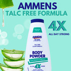 Ammens Medicated Powder Shower Fresh  - Talc-free Odor Control 11 Fl Oz  6-pack 