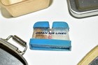 Vintage Japan Airlines Aluminum Bento Box Kit Set