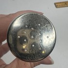 Antique Gorham Sterling Silver Lid Cut Glass 6 5    Tall Powder Dresser Jar Vtg