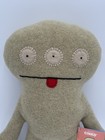 New Original 2000 Uglydoll Cinko Plush 12  Gray-green Ugly Doll Collectible Nwt