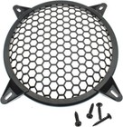 2pk 10  Speaker Grill Subwoofer Waffle Guard Protector Cover W  Mounting Screws
