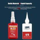 Thread Locker Red 271 - High Strength   Permanent Locking Metal Screw Adhesiv