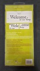 Wall Pops  Wall Art  welcome To Our Home   Wall Decal Kit Peel Stick