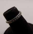 Retired Silpada O1381 Sterling Silver 925 Bead Dot Toe Ring Adjustable Beaded 1g