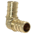 25 Pack Xfitting 1 2  Pex-b Elbow - Brass Crimp Fittings  lead-free 