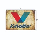 Valvoline Gas Oil Sign  Station  Garage  Auto Shop  Retro Rustic Tin Sign Ts637