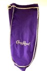 Lot Of 3 Purple Crown Royal Whiskey Drawstring Bags Large 1 75l Bottle Size