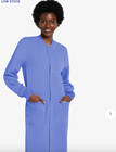 Cherokee Unisex 40  Snap Front Flex Lab Coat Ciel  size  5xl 