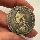 Great Britain - 1889 Large Silver Crown - Victoria
