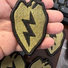 Lot Of 10 Us Army 25th Infantry Division Patch  Multicam  Lightning Bolt