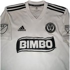 Adidas Philadelphia Union 2019 Away Soccer Jersey White Mls Medium  11 Bedoya