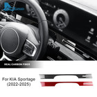 Real Carbon Fiber Kia Sportage Nq5 2022-2025 Dashboard Instrument Panel Trim Lhd