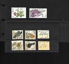 Butterflies  Plant And Bird Topicals-two Scans-vf Used-catalog Over  28