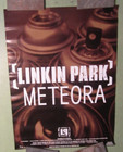 Linkin Park 2003 Original Vintage Double Sided Promotional Promo Poster Meteora