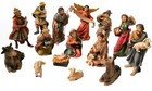 15-piece Nativity Set  Hand-painted Figurines For Christmas Creche Manger Scene