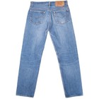 Vintage Levis 501 Indigo Jeans 1990s Size 33x30 W33 L30 Made In Usa