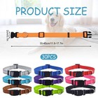 30 Pcs Reflective Dog Collar Bulk Adjustable Nylon Puppy Collar For Small Med   