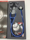 3m Littmann   Cardiology Iv Stethoscope Navy Tube Blue Stem 6202 New