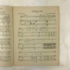 Vintage 1908 Jerusalem Sheet Music Henry Parker Angels Cherubs Holy Landscape 