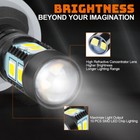 For Ford Mustang 1994-2004 6000k White Led Light Fog Light 2pcbulbs 880