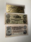 Prints Of Reproduction Us Currency     three  Paper Money Copy s   Lot    7-27-44