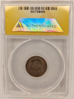 South Africa 1896 Silver 6pence Ms63 Anacs Rare Highgrade Kreuger Silver Coin 2b