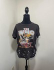 Vintage The Who Live In Concert  82 Black Graphic T-shirt Rock   Pop
