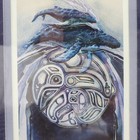 He Who Has Regard Framed Picture By Artist Jody Bergsma Vintage 1980s-1990s