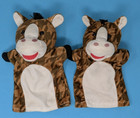 Animal Hand Puppets Melissa   Doug Zoo   Farm  Friends Lot Of 7 Preschool