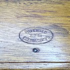 Antique 1889 Patent Singer Sewing Machine Wood Puzzle Box  With Some Parts