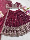 New Exclusive Heavy Fendy Silk Lehenga Choli With Dupatta For Function