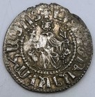 1198-1219 Cilician Armenia Ar Tram Levon I Crusader Coin Wroclaw Mint Poland    